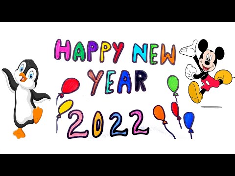 HAPPY NEW YEAR DRAWING 2022