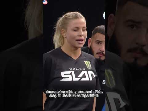 The most exciting slap in the face competition#PowerSlap #riyadhseason #fyp #slap #UFC #WWE #ko