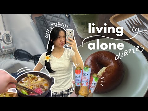 ✨livingalonediaries:ชีวิตนักศึกษาใช้ชีวิตคนเดียวทําอาหารเองu