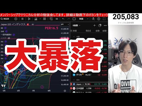 7/17【海外投資家が日本株を4000億円爆買い‼️日経平均上昇続くか】選挙控えドル円148円推移。レーザーテック暴落。ディスコも決算後PTS大暴落。米国株最高値、仮想通貨ビットコインも強い‼️