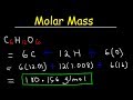 Calculating Molar Mass: Key Concepts and Practice
