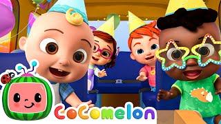 Birthday Wheels on the Bus | Cocomelon | 🚌Wheels on the BUS Songs! | 🚌Nursery Rhymes for Kids