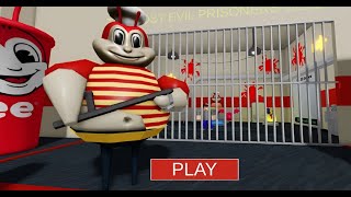 JOLLIBEE BARRY'S PRISON RUN! (OBBY) #roblox #scaryobby