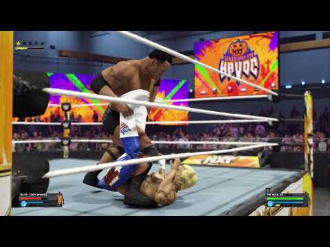 W2K24 Gameplay PC Cody Rhodes VS The Rock