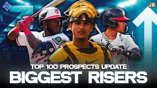 The BIGGEST Risers on Just Baseball's Top 100 Prospect Update