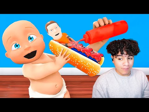 PAPA SE CONVIERTE EN HOTDOG GIGANTE!?