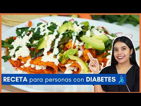 Enchiladas mineras versión saludable para personas con diabetes