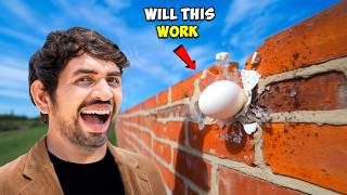 Testing Start - क्या एक अंडा ईंट को तोड़ सकता है ?...Egg Vs Brick | Day 1