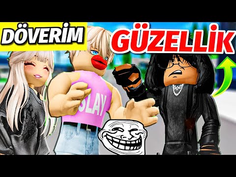 BERKCAN KIZ OLDU TÜRK ERKEKLERİNİ TROLLEDİK😂Komik Anlar Derleme(Roblox Brookhaven 🏡Rp)