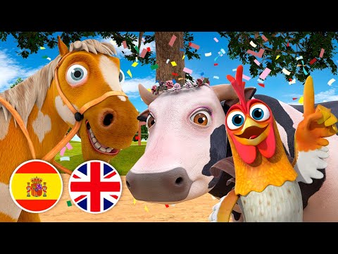 Canta y Aprende Inglés con el Pollito Pio y sus amigos | MIX | El Reino Dice