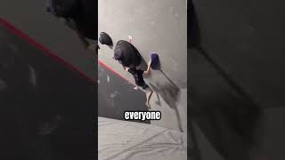 The Rarest Move in Climbing 😲 (@monoly___ &@richardsonsclimbing)
