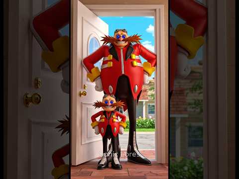 Sonic and Shadow Take Care of Dr.Eggman’s Son | #doctoreggman #sonic