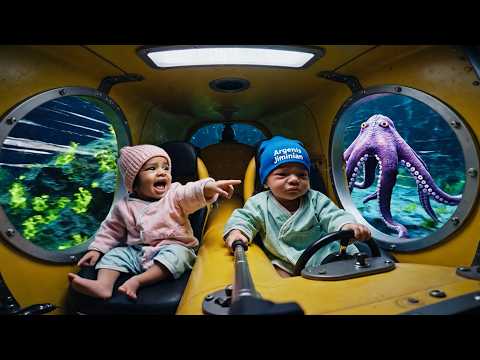 ¡UN PULPO GIGANTE SECUESTRÓ A NUESTRO PEZ! 🐙🐠 (Misión Rescate) | Brayan y Kimberly AI