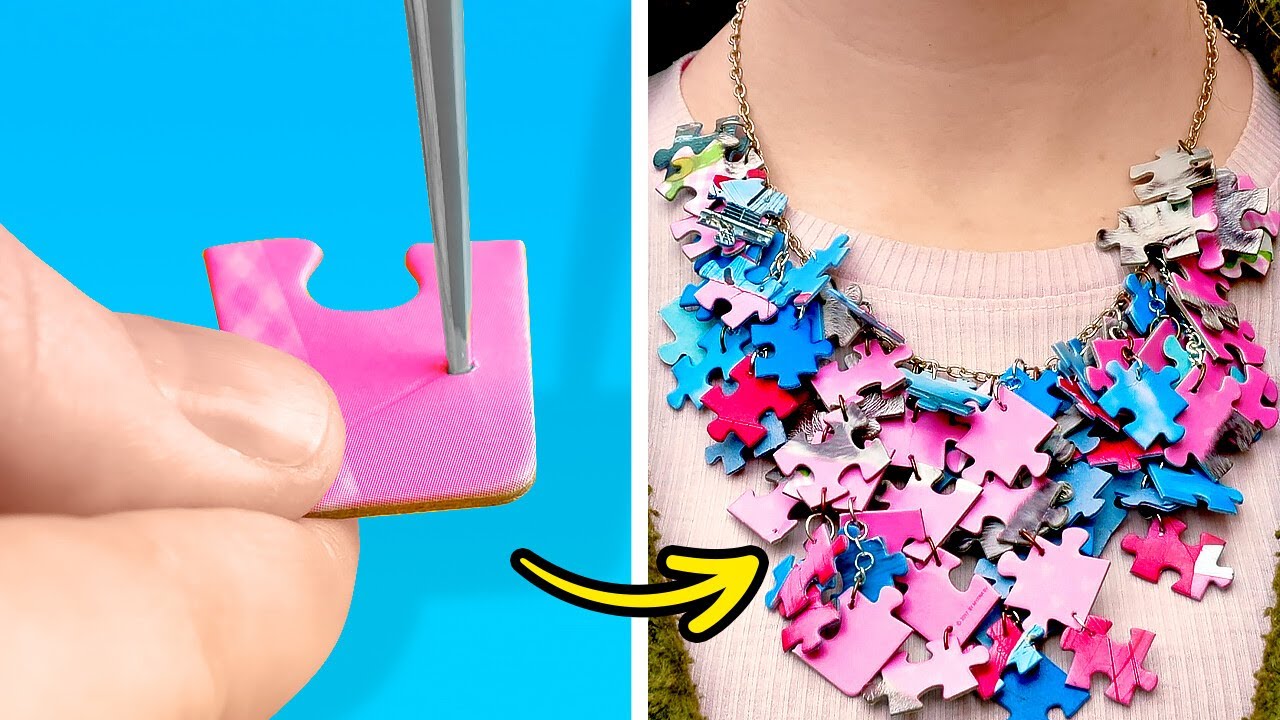 Interesting DIY Jewelry Ideas From Everyday Objects