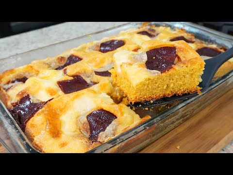 BOLO DE FLOCÃO DE MILHO - Café da Tarde Perfeito!