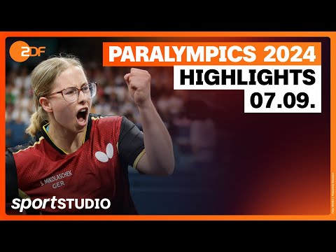 Paralympics Highlights Samstag 07.09. | Paris 2024 | sportstudio