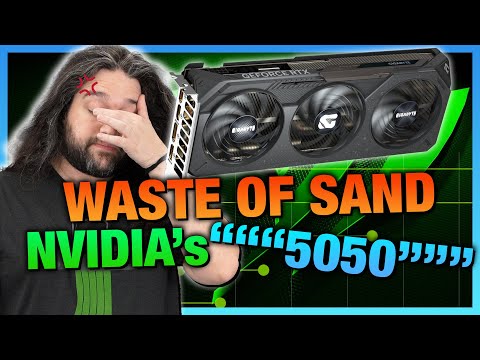NVIDIA's Exploitation | Waste of Sand RTX "5050" for $250