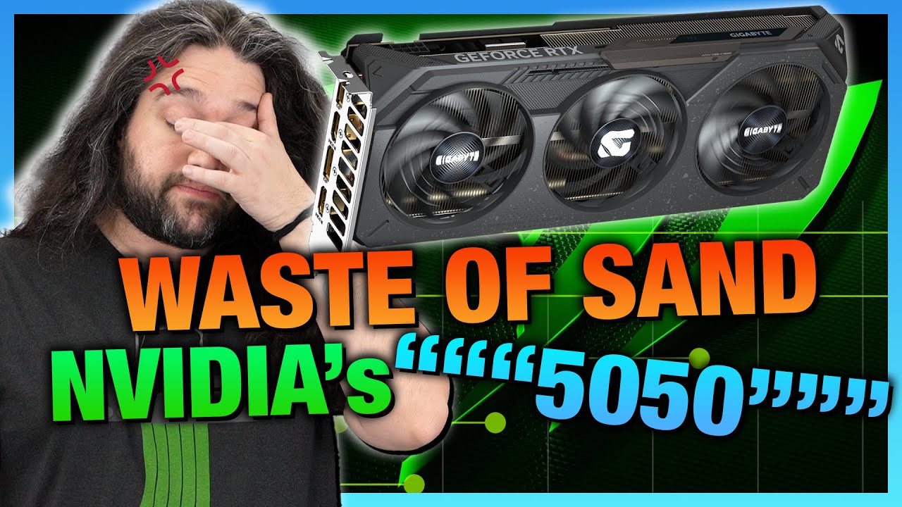 NVIDIA's Exploitation - Waste of Sand RTX 5050 for $250