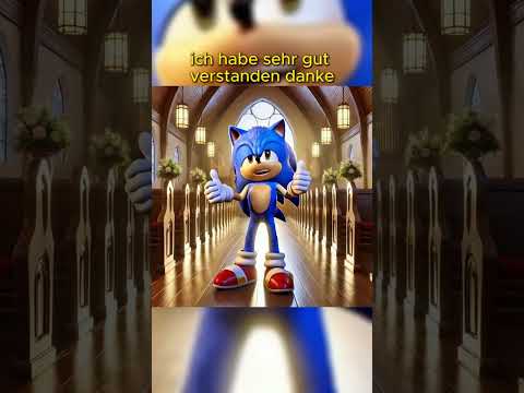 Sonic geht in die Kirche 🚽