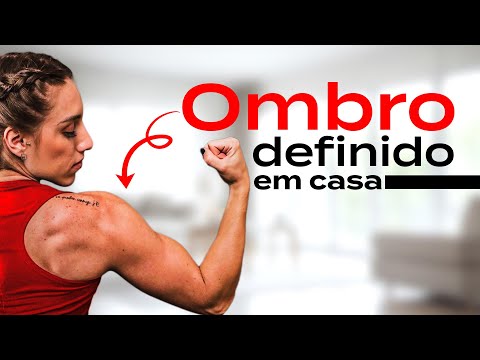 TREINO PARA DEIXAR SEU OMBRO DEFINIDO TREINANDO EM CASA!