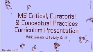 Spring 2026 Open House: MSCCCP Curriculum Overview