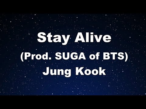 Karaoke♬ STAY Alive (Prod. SUGA of BTS) – Jung Kook 【No Guide Melody】 Instrumental