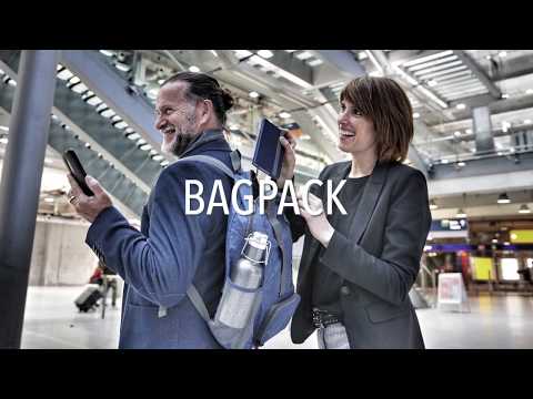 Рюкзак складной Troika BAGPACK, синий, фото 6