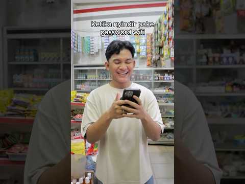 Ketika nyindir pake password wifi #shaideography #anakkedaian