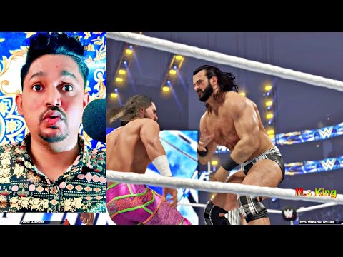 WWE 2K24 | Drew Mcintyre vs Seth Rollins (Full Match) on Elimination Chamber in Hindi Gameplay