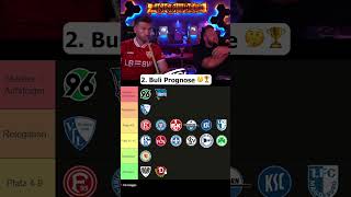 Tisis 2. Bundesliga Saison Prognose 😱🏆