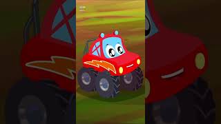 Catch Me If You Can HHMT With Little Red Car #shorts #babysongs #cartoon   9x16