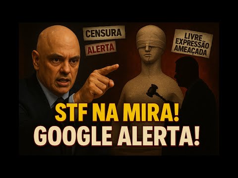 ⚖️ STF NA MIRA Chefe do Google DENUNCIA ameaça à liberdade de expressão! 1