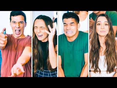 DON'T FLINCH Challenge! ft Merrell Twins & Aaron