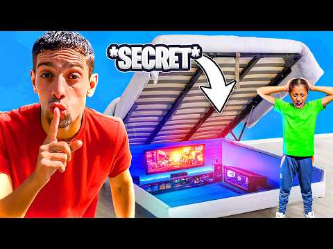 J'ai construit un CINÉMA SECRET dans ma MAISON !