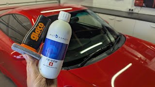 Crystal Clear Glass Cleaning Tip by Hacking Bilt Hamber Re-View with Glaco Compound Combo