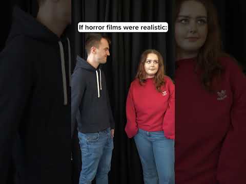 If Horror films were realistic #shorts