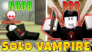 NOOB vs PRO Vampire (SOLO) in DEAD RAILS Roblox...