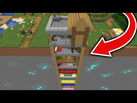 Encontramos la HERRERIA mas PROFUNDA de la ALDEA de MINECRAFT!