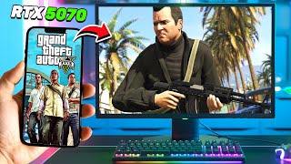 Turning MY Phone Into Beast Gaming PC 🤯 | With RTX 5070 GPU