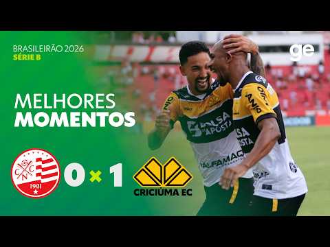 Náutico-PE 0 x 1 Criciúma-SC