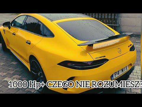 MERCEDES GT 4-DOOR 1000hp+ NAJSZYBSZY NA YOUTUBE