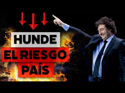 El riesgo país de Argentina se hunde con Milei