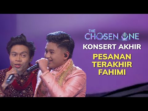 Kata-kata semangat “LAST” dari Jaclyn Victor untuk Azry | The Chosen One Musim Ke-2 | Konsert Akhir