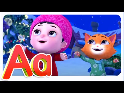 Christmas Aaya, क्रिसमस आया, Hindi Rhymes and Jingle Bells Song, Cartoon Videos