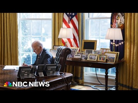 Biden prepares to deliver a farewell address before leaving office