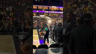 Slim Luka on Pre-season Sidelines #lukadoncic #luka #lakers