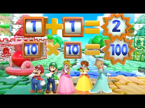 Super Mario Party Minigames - Mario Vs Peach Vs Rosalina Vs Daisy (Master Difficulty)