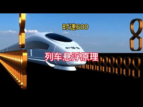重達幾百噸的列車是如何懸浮起來的，磁懸浮列車懸浮原理 - YouTube