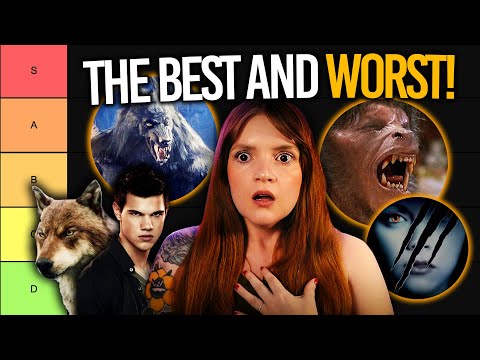 TIER RANKING : BEST AND WORST WEREWOLF TRANSFORMATION DESIGNS | Spookyastronauts