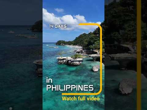 14-days guide to Philippines #travel #boracay #palawan